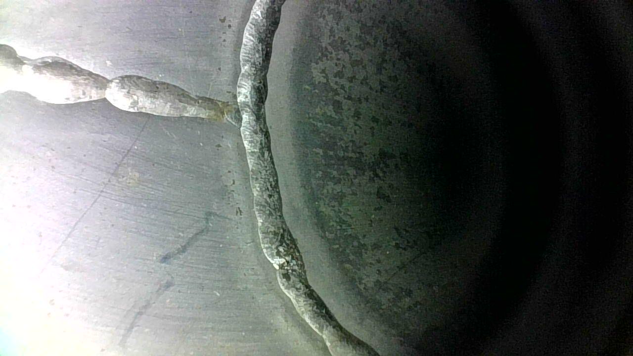 Корень сварного шва в трубопроводе